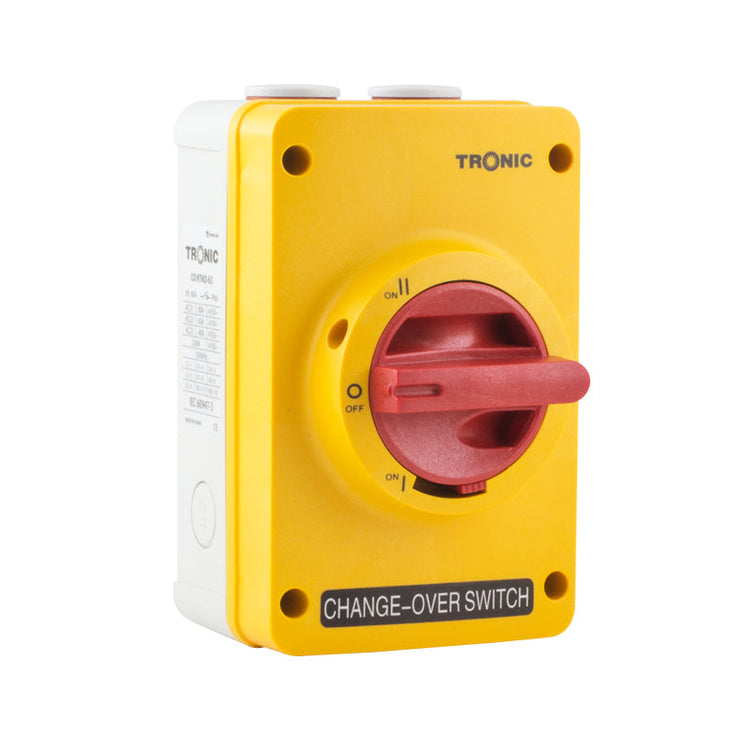 Tronic Manual Changeover Switch