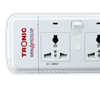 Tronic 4 Way Extension With 5 Meter Cable