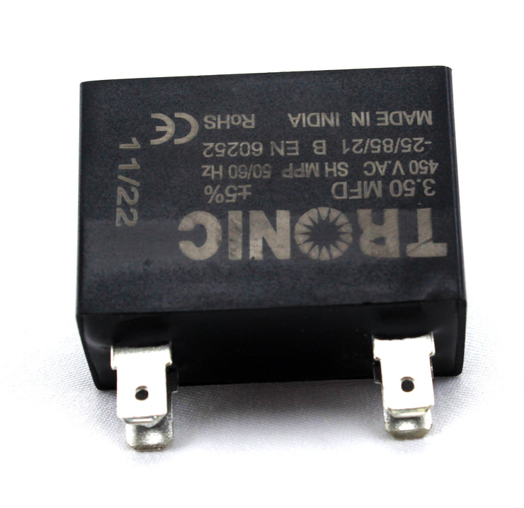 Tronic Fan Capacitor 3.50 MFD Square