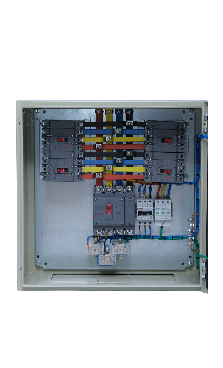 Tronic 250A 4 Ways Three Phase Distribution Board With 4 Pole MCCB