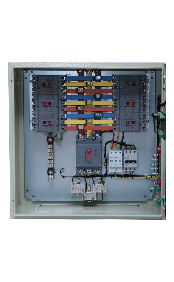 Tronic 250A 6 Ways Three Phase Distribution Board With 3 Pole MCCB