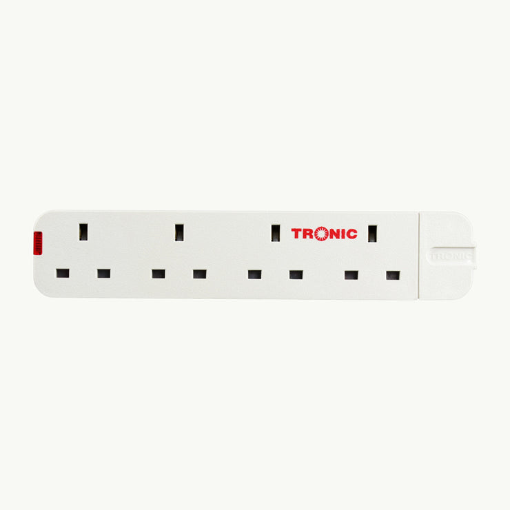 Tronic 4 Way Extension Socket