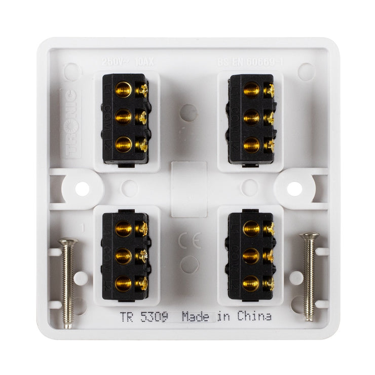 Tronic 4 Gang 2 Way Switch