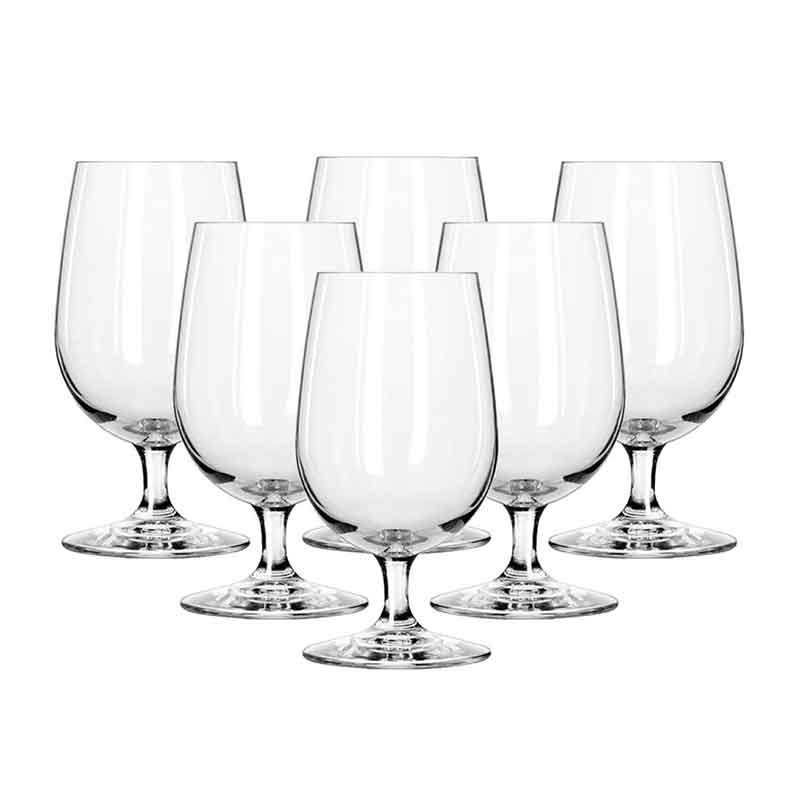 Ocean Wine Glass 6Pcs Madison Water Goblet 425Ml Fine Rim Stemware 1015G15L