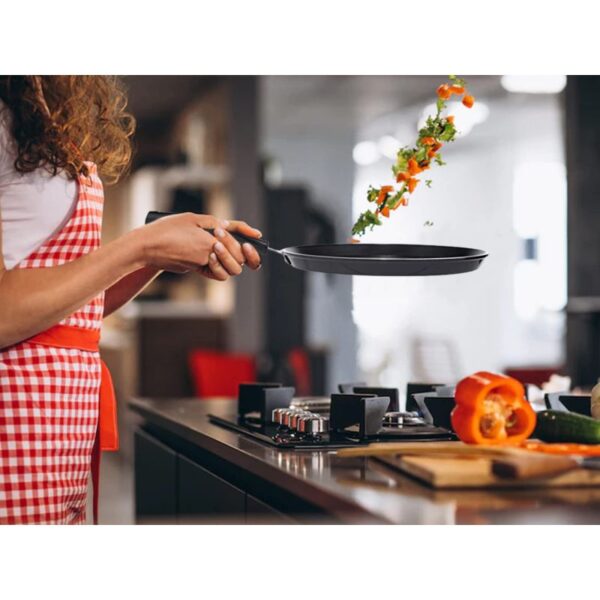 Pigeon Aluminium Non Stick Flat Tawa Forged 27Cm Non Induction Base All Stove Compatible 280 Special