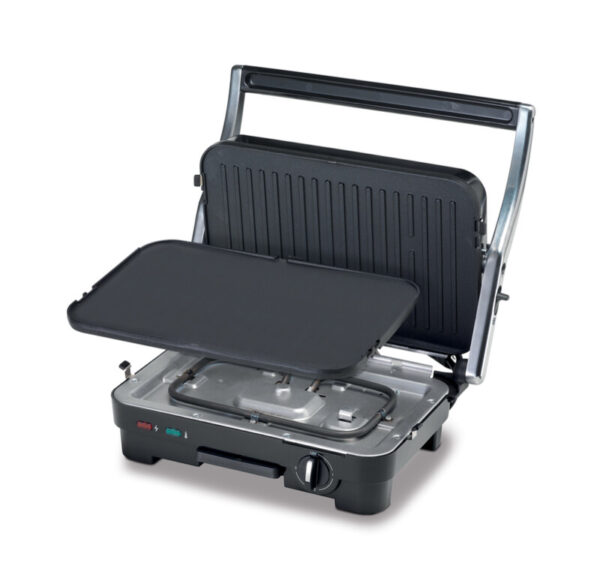 Kenwood Electric Contact Grill Metal 1800W Hgm50.000Si