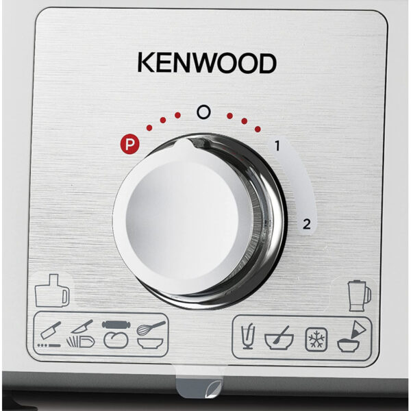 Kenwood Food Processor 1000W Multi-Functional With 3 Stainless Steel Disks Blender Grinder Mill Juicer Extractor Whisk Dough Maker Citrus Juicer Fdp65.750Wh