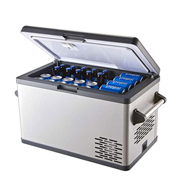 Decakila Car Refrigerator 60L Cooling Capacity 22-20°C Dc Cord 3.5M Ac &Amp; Dc Two Cooling Modes (Eco / Hh) For Home Car Or Ship Kufg008B