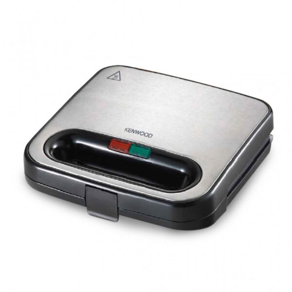 Kenwood Sandwich Maker 2 Slice Sandwich Grill Griddle Removable Non-Stick Plate Safety Thermal Smm00.000Si