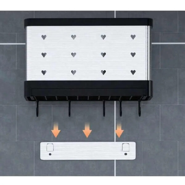 Nadstar Cutlery Set Holder Rack For Kitchen &Amp; Home Kitchen Wall Mount Hp12-200