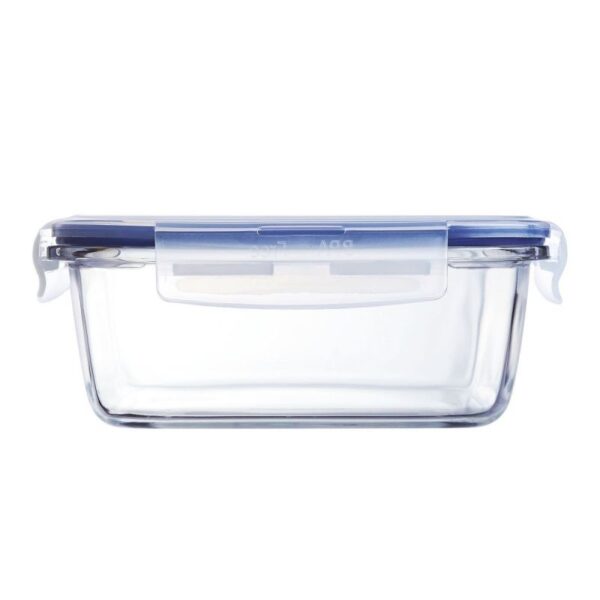 Luminarc Pure Box Square Food Container 122Cl Flat Rim P3552