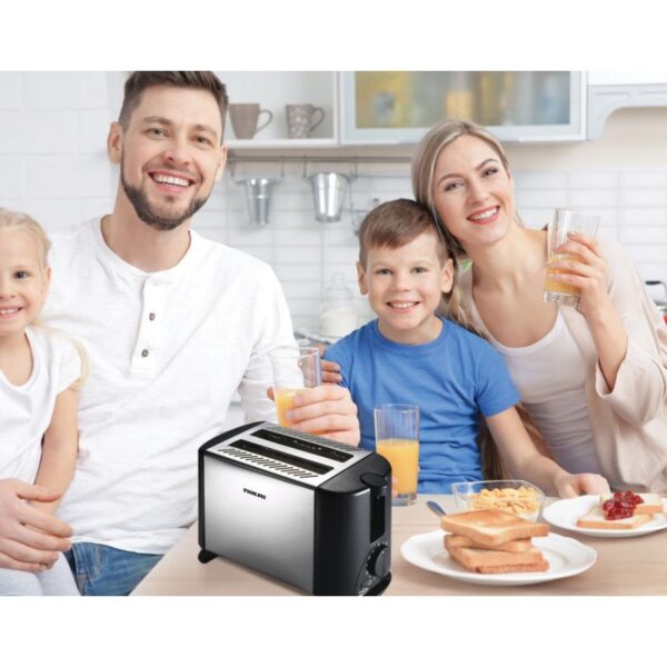 Nikai Toaster 2 Slice 750W With Self Centering Feature Nbt555S1