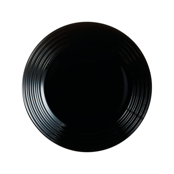 Luminarc Harena Dessert Plate 19Cm 6Pcs Black L7613