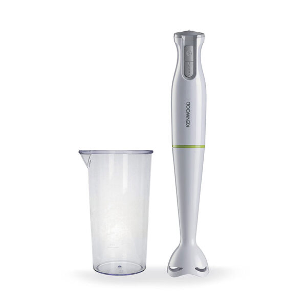 Kenwood Hand Blender 600W Stick Blender With Graduated Beaker Turbo Function Removable Wand For Easy Cleaning Hbp02.001Wh