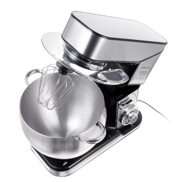 Sokany Electric Stand Mixer 2000W 10L 6 Speed + Pulse 3 Attachments Sc-623