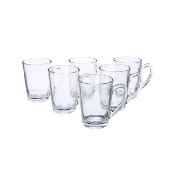 Luminarc Glass Mug 6Pcs Lum Cafe 32Cl N5611