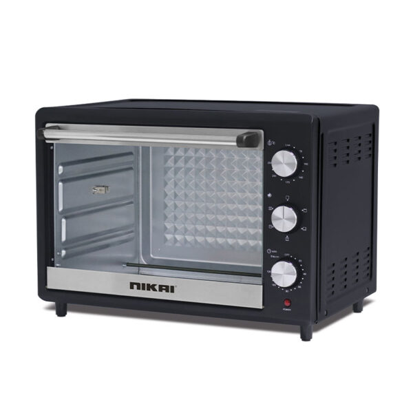 Nikai Electric Oven 50L 1800W With Rotisserie 120 Minutes Timer With Stay On With Accessories Nt50Rz