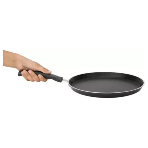 Pigeon Aluminium Non Stick Flat Tawa Forged 27Cm Non Induction Base All Stove Compatible 280 Special