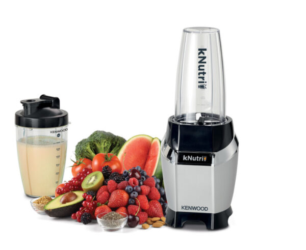 Kenwood Personal Blender 600W Smoothie Blender/Smoothie Maker 600W With 2 X 700Ml &Amp; 600Ml Tritan Smoothie2Go Bottle And Lid Ice Crush Function Bsp70.180Sl