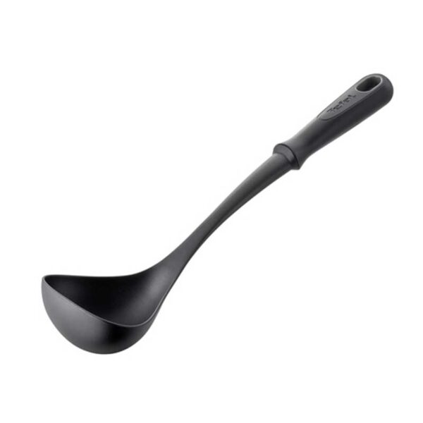 Tefal Comfort Ladle High-Heat Resistance Scratch-Free For Cookware Dishwasher-Safe Ergonomic Design Black Plastic K1290214