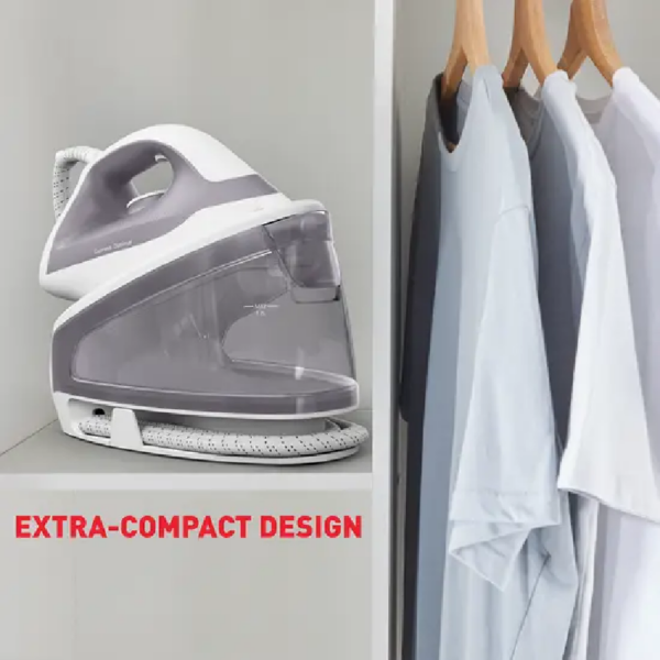 Tefal Express Optimal Steam Generator Iron 2200W With 1.2L Tank 1.6M Power Cord Ceramic Soleplate Sv4111G0