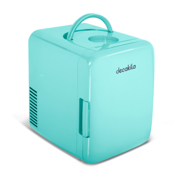 Decakila Mini Refrigerator 4L Electrothermal Cooling Ac &Amp; Dc Cooling &Amp; Heating With Knobs Kufg009L