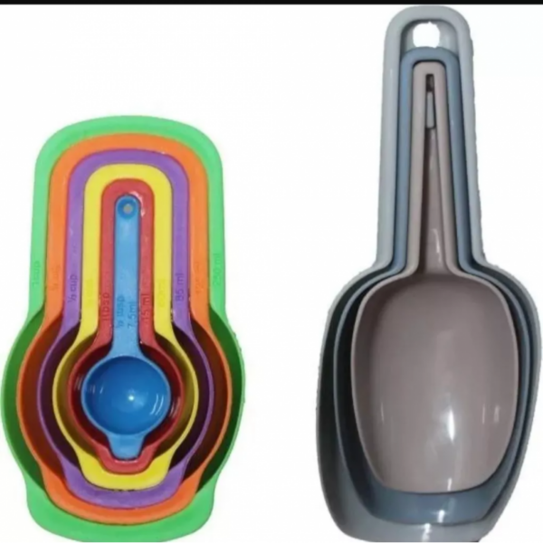 Measuring Spoon 6Pcs And Scoop 3Pcs Set