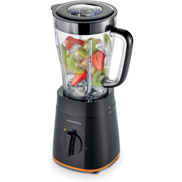 Kenwood Blender 2L Plastic Jar 500W With Mill &Amp; 2 Speed Pulse &Amp; Ice Crush Function Blp15.150Bk