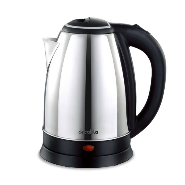 Decakila Kettle 1.8L Electric Jug 1500W 201 Stainless Steel Boil Dry Protection Cord-Storage &Amp; Anti-Slip Feet Design Kekt031M