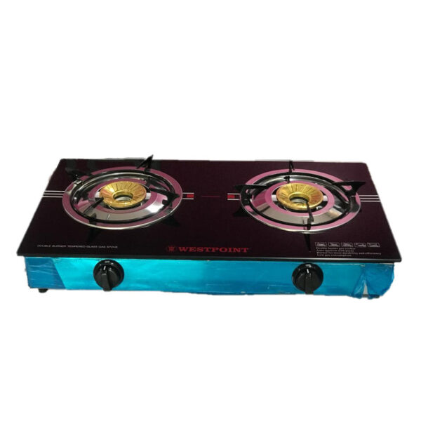 Westpoint Gas Stove 2 Burner 7Mm With Tempered Glass Wtil-2720