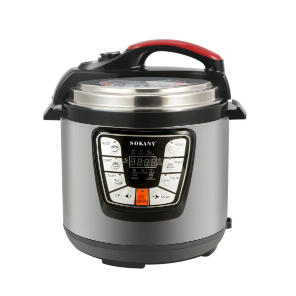 Sokany Pressure Cooker Multifunctional 6L 1000W Overheat Protection With Touch Screen Sk-2401