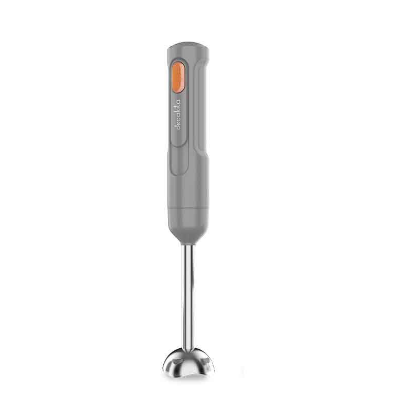 Decakila Hand Blender 60W Cordless 1500 Mah Lithium Battery 7.4V Rechargeable Stainless Steel Blades Anti-Slip Feet Design Kmjb037G