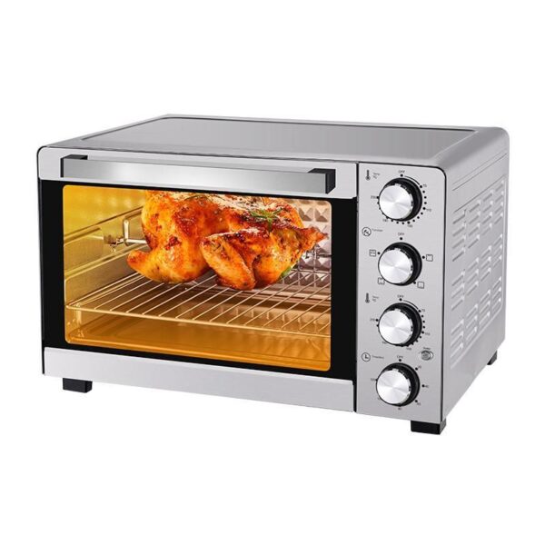 Digiwave Electric Oven 65L Stainless Steel 2000W With Timer Dwo-1518