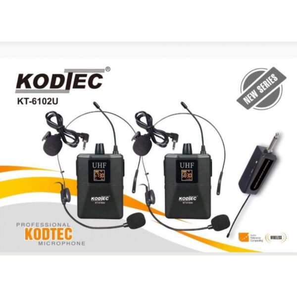 Kodtec Wireless Microphone 75 Meter 725G  Kt-6102U