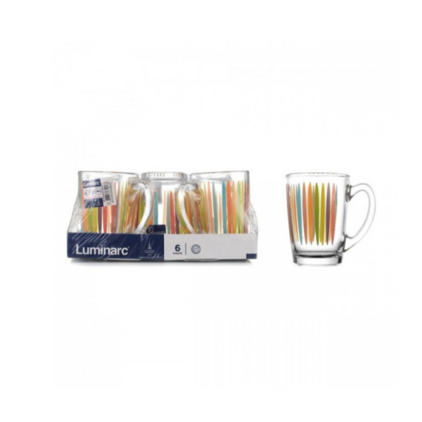 Luminarc Mug 6Pcs New Morning Mug 32Cl Fizz N1221