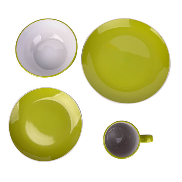 Nadstar Dinner Set 16Pcs Mug 4Pcs  Plate 4Pcs  Bowl 4Pcs  Soup Plate 4Pcs 2023022