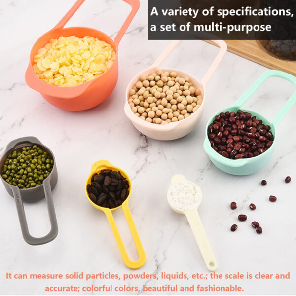 Measuring Spoon 6Pcs And Scoop 3Pcs Set