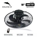 Dolphin Orbit Fan 18" 70W Power with Remote Control ME-1806R