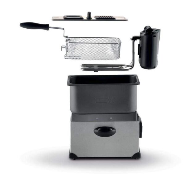 Kenwood Deep Fryer 3L 2000W With View Window And Stainless Steel Lid For Home Kitchen Dfm50.000Ss