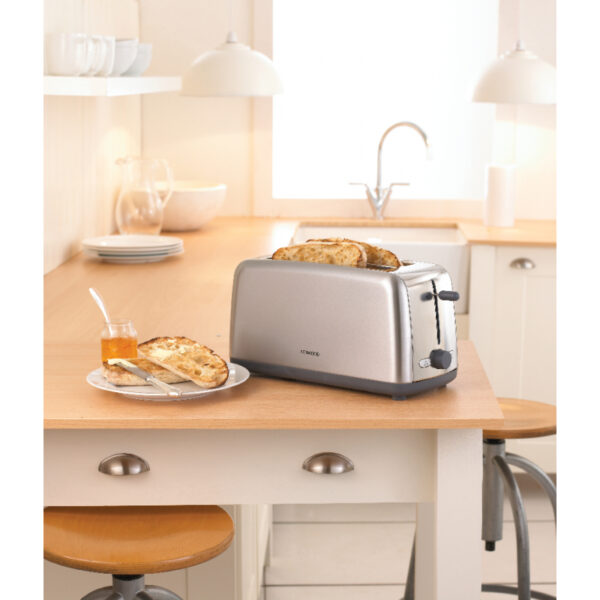Kenwood Toaster 2 Slots 4 Slice Scene Series 1500W Adjustable Browning Control Stainless Steel Ttm470