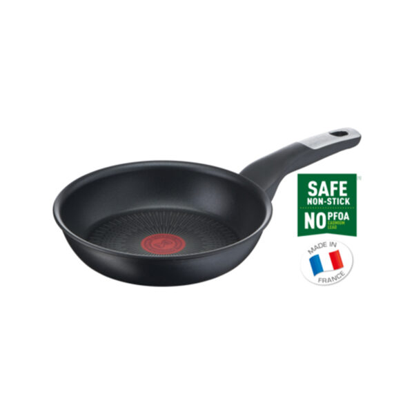 Tefal Unlimited Frypan 26Cm Titanium Non Stick Anti Scratch All Hobs Safe Non Stick G6 Unlimited Cast Aluminum G2550502