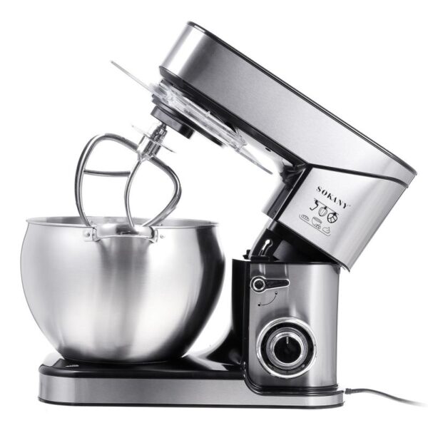 Sokany Electric Stand Mixer 2000W 10L 6 Speed + Pulse 3 Attachments Sc-623