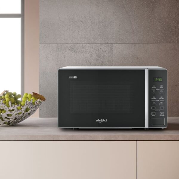 Whirlpool Microwave 20L 700W Solo Digital 18 Auto Cook Menu'S Defrost Function Auto Clean &Amp; Keep Warm Function Mwp-203
