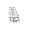 Nadstar Aluminium Sufuria 7pcs No Lid 24-25-26-27-28-29-30 Cookware Set Tope Cooking Pot for Commercial Use - Kitchen Heavy Duty