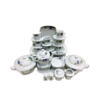 Yaspeco Dinner Set Square 60pc 1st S0091