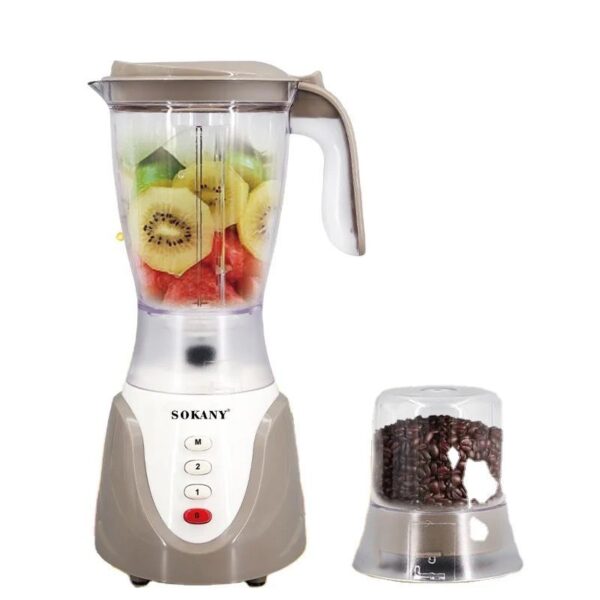 Sokany Multifuntional Juicer High Power Motor 600W Blender Manual Operation 1.5L Sk-158