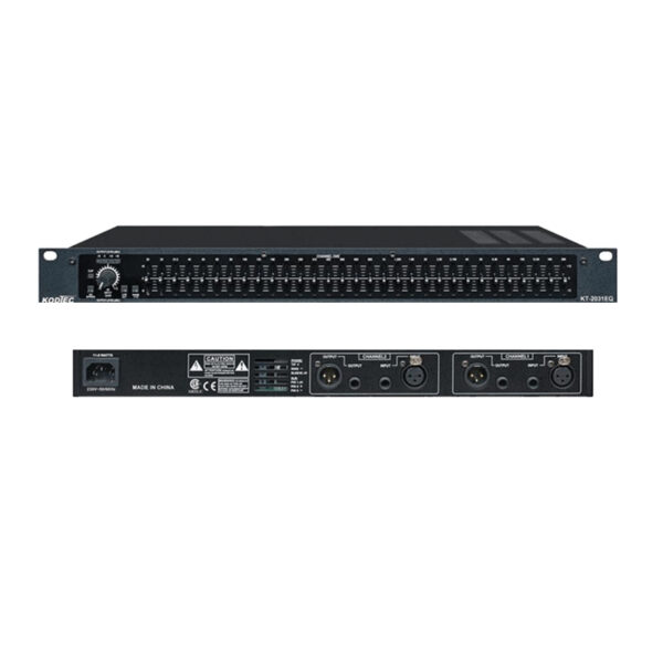 Kodtec High Quality Professional  Audio Equalizer Single Kt-2015Eq