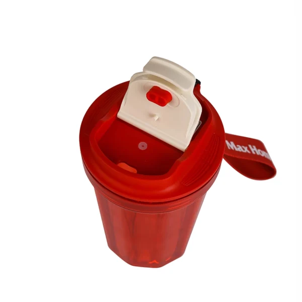 Max Home Sport Bottle 370Ml Water Bottle Glass Travel Coffee Mug Plastic Trit