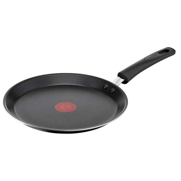 Tefal Super Cook Pancake Pan 25Cm Non Stick Thermo Signal 100% Safe Frying Pan Black Aluminium B4593885
