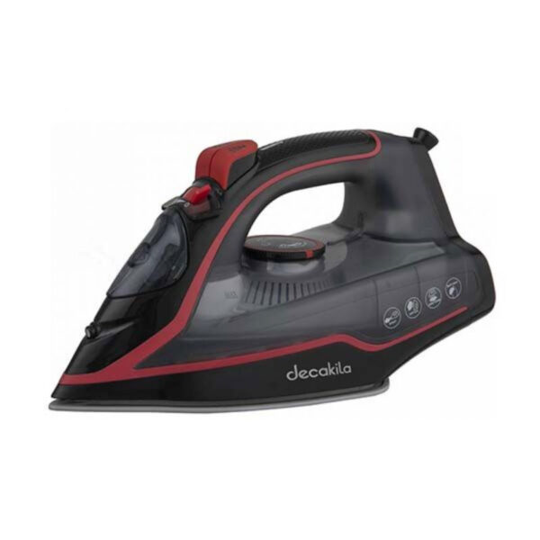 Decakila Steam Iron 2400W Water Tank Capacity 210Ml Without Auto-Off Function Steam Boost:0.8G/Shot Vertical Jet Steam Temp Control Keen001W
